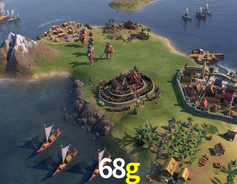 68g: Jogos de Caça-Níqueis-Altas Recompensas, Roleta-Velocidade, Blackjack-Desafios Máximos